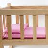 Eli & Mattie Bedding for Doll Bed, Mattress and Pillow Check Dimensions can use for Cradle Bunk Beds Amish Made, Pink view 3