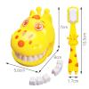 YOUYA DENTAL Early Education Brushing Toys, Children Role Play Toys Cute Giraffe Early Education Cartoon Tooth Brushing Practice Toys Model Teaching Children Brushing Model for Kindergarten Kids Child view 4