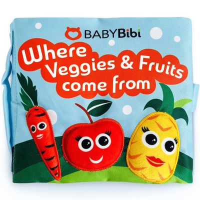 Veggies & Fruits Cloth Book