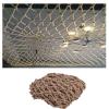 Rope Net Decor Hemp Rope Net Child Climbing Net Outdoor Treehouse Playground Protective Net Heavy Duty Swing Cargo Net Plant Fence Net Wall (Size : 3 * 6m(10 * 20ft)) view 1