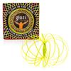 Mozi Glozi Geometric Magic Flow Bracelet - Easy to Use - 3D Bracelet Spiral Toy, Glowing Spinning Bracelet Spiral for Children and Adults (Yellow) view 1