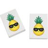 Azeeda 2 x 45mm 'Cool Pineapple' Erasers/Rubbers (ER00027085) view 1