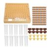 Beekeeping Complete Queen Rearing Cell Cup kit Catcher Box Hair Roll Cage Cupularve Apiculture System Bee Keeper Tool Set view 1