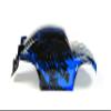 SummitLink Custom Body Compatible for 1/10 1/8 Scale RC Car or Truck (Truck not Included) (Muddy Blue Over Black) view 4