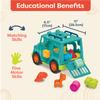 B. toys  Rollin' Animal Rescue  Shape Sorter Truck  Shape Sorting Toy  Toy Truck for Toddlers, Kids  Educational Play  12+ Months view 4