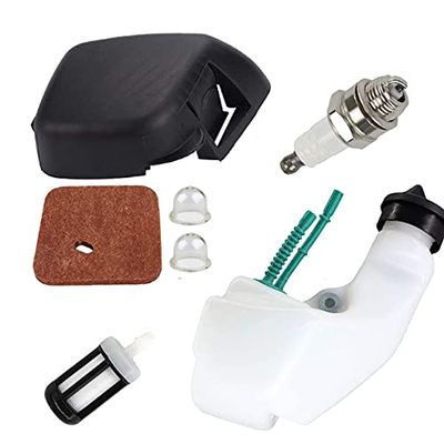 Shnile Gas Fuel Tank Air Filter Cover compatible with 42323500411 42323500401 MM55C FS38 FS45C FS45L FS46 FS55 FS55C FS55R FS55RC FS55T FC55 HL45 KM55 KM55C KM55R KM55RC