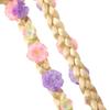 Sincere Party Girls Princess Wig,Rapunzel Plaits Blonde Wig for Girls Halloween Party,Role Playing view 3