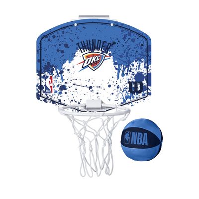 Wilson NBA Team Mini Basketball Hoop - Oklahoma City Thunder