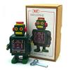 Charmgle MS519 Retro Tin Toy Robot Wind-Up Toy Photography Prop Decoration Novelty Gifts Adult Collection (Green) view 1