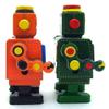 Charmgle MS519 Retro Tin Toy Robot Wind-Up Toy Photography Prop Decoration Novelty Gifts Adult Collection (Green) view 3