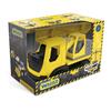 Wader 35368 35368-Tech Truck with Crane, Passenger Basket, Rotating Attachment and Sturdy Steel Axles, Approx. 31 x 14.5 x 19 cm, Yellow, from 12 Months, Ideal as a Gift for Creative Play view 3