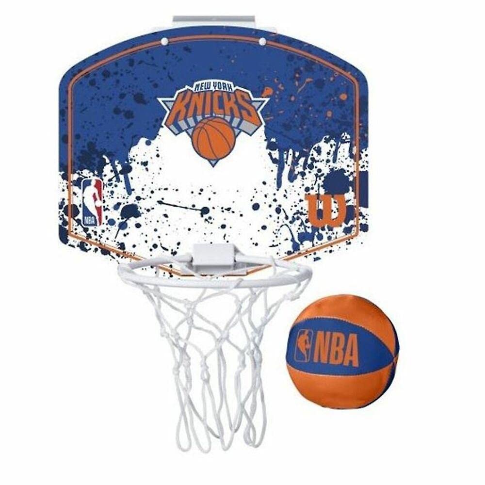 WILSON NBA Team Mini Basketball Hoop - New York Knicks