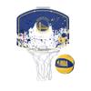 Wilson NBA Team Mini Basketball Hoop - Golden State Warriors view 1