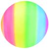 HOWBOUTDIS 18 inch Rainbow Playground Ball - Bouncy Durable Rubber - for Boys and Girls - Great Outdoor Fun - Perfect at The Beach, Park or Playground view 3