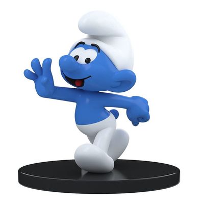 Blue Resin Puppy Collection Figure The Smurfs, Classic Smurf 11 cm (2021)