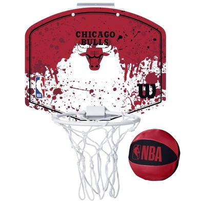 WILSON NBA Team Mini Basketball Hoop - Chicago Bulls
