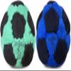 DIRTBAG 32 Panel Footbag 2 Pack, Flying Clipper Original Designed Footbag, Machine Washable, Hand Sewn - Blue/Black Combo view 1