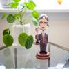 Surreal Entertainment The Office Double Dwight Resin Bobblehead | Collectible Action Figure Statue, Desk Toy Accessories | Novelty Gifts for Home Office Decor | 5 Inches Tall view 4