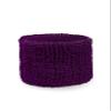 Couver WBY330 Unisex 2.5" Tall/Youth Kids Cotton Terry Wrist Bands/Wristbands for Event use, Party Favor, Purple, 12PCS Bulk Set Pack view 2