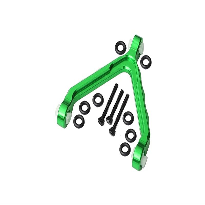 GPM For Axial 1:24 SCX24 Deadbolt AXI90081 Upgrade Parts Aluminum Front Upper Link Mount - 1 Set Green