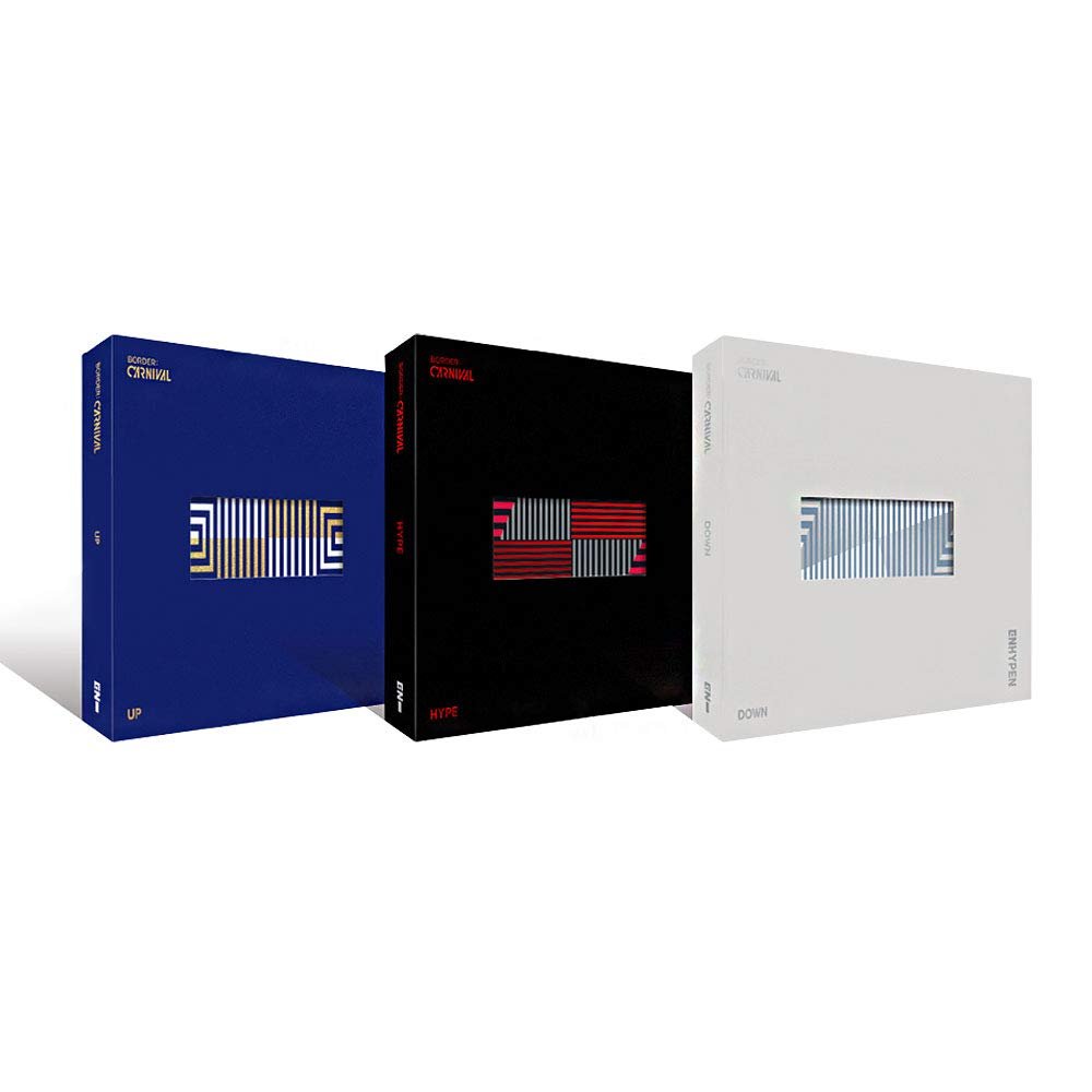 BIGHIT Ent. ENHYPEN Border : Carnival (2nd Mini Album) Album+Extra Photocards Set (UP+Hype+Down ver. Set),L200002158