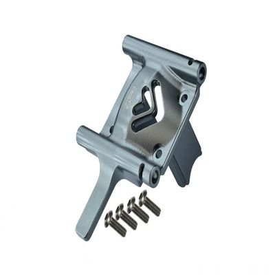 1:7 INFRACTION/INFRACTION V2 / LIMITLESS Upgrade Parts Aluminum Center Differential Cover - 1Pc Set Gray Silver