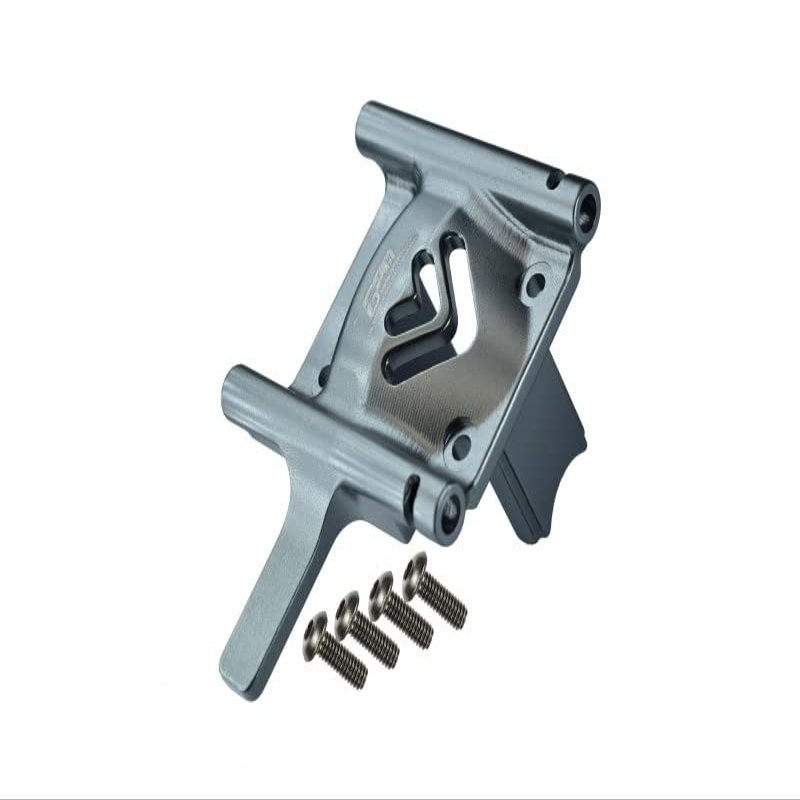 1:7 INFRACTION/INFRACTION V2 / LIMITLESS Upgrade Parts Aluminum Center Differential Cover - 1Pc Set Gray Silver