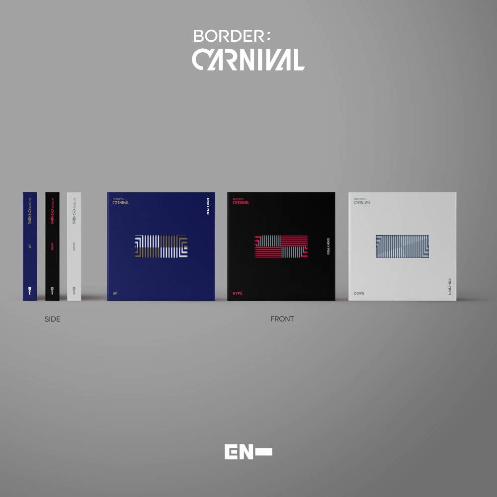 BIGHIT Ent. ENHYPEN - Border : Carnival (2nd Mini Album) Album+Extra Photocards Set (UP ver.), L200002158