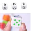 HLLMX 40PCS Blank Dice Perfect for Games with DIY Stickers for Instructional Game Counting or Entertainment view 4