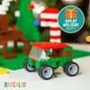 Barcaloo 144 Piece Wheels and Axles Sets, Building Bricks Car Parts and Pieces Kit - Car Building Set with Wheels, Axles & Windshields view 3