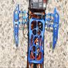 Aluminum Side Steps for Axial 1:24 SCX24 Deadbolt AXI90081 / Jeep Wrangler AXI00002-12Pc Set Blue view 2