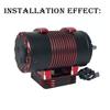 4010 High Speed Motor Fast Cooling Fan 40mm w/Double Holder for 1/10 1/8 RC Car 4068 4082 4092 4074 4274 4268 Brushless Motor (Red) view 2