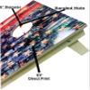 Handmade - Premium Wooden Cornhole Board Set -American Brick Flag #1547- 4'x2' Regulation Size Set | Includes 8 Cornhole Bags view 3