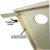 Handmade - Premium Wooden Cornhole Board Set -American Brick Flag #1547- 4'x2' Regulation Size Set | Includes 8 Cornhole Bags view 4