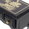 1: 12 Dollhouse Desk Wooden Retro Miniature Table Mini Writing Desk Toy Dollhouse Furniture Accessory Decoration view 3