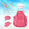 TOYANDONA 11pcs Boy Girl Kitchen Playset with Cooking Mitt Utensils and Apron for Creative Role Play Educational Cooking Toy for Boys and Girls Ages view 4