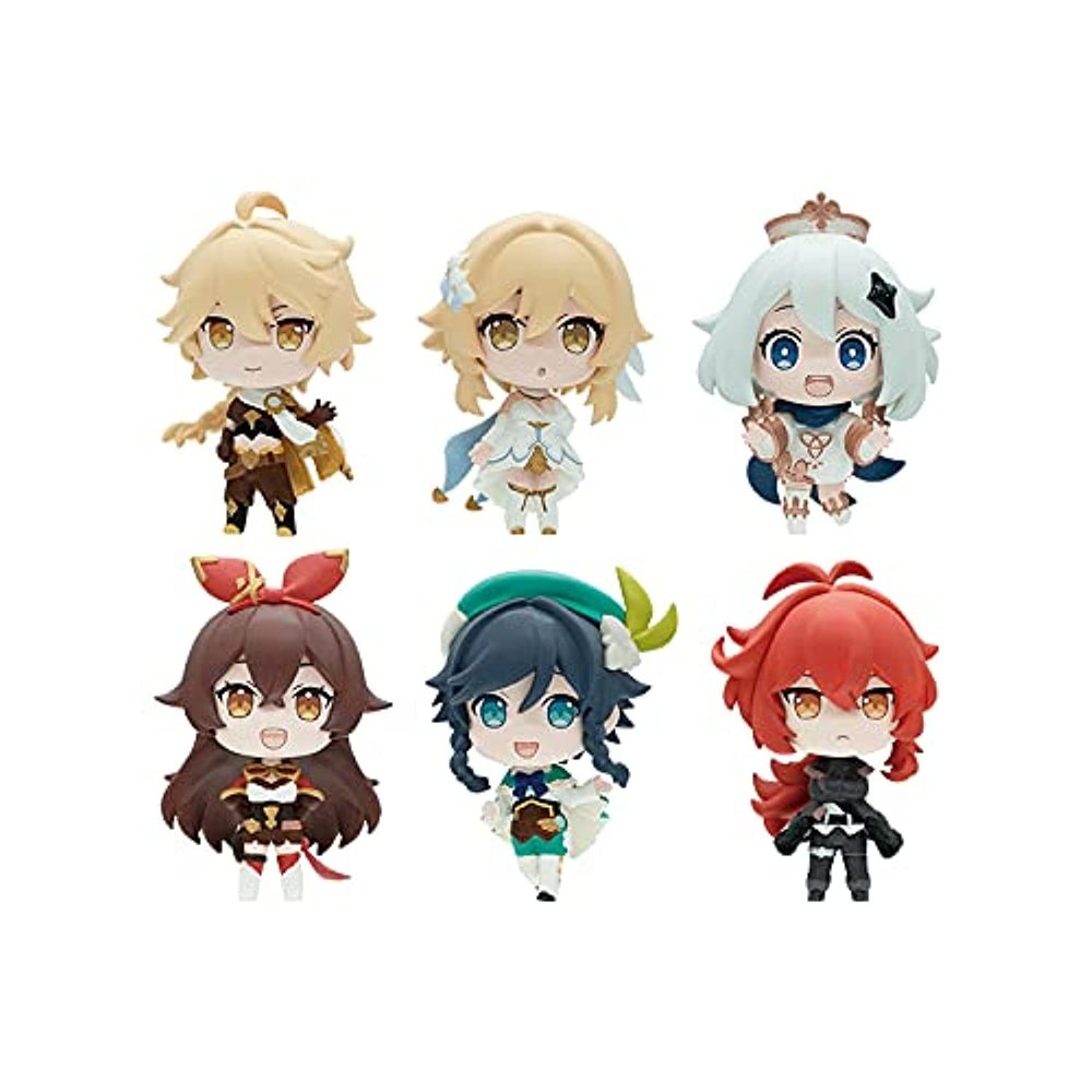 Bushiroad Creative Genshin Impact Capsule Collection Figure Vol.1 Set