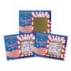 My Scratch Offs 26 Pack Bingo Scratch Off Game Cards Fake Lottery Tickets Card Games for Party Favors Adult, 4th of July 3x4