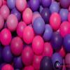 100 Count Colorful Plastic Pool Ball view 2