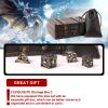 AncientDeer DND Dice Set 7 Pieces D&D Pure Copper Hollow Polyhedral DND Dice W/Gift Box & Dice Bag for DND RPG Explorers Savage World and Table DND Dungeons and Dragons Role Playing view 2