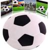 AOQI Fluffy Stuffed Toy Soccer Ball Plush Pillow Soft Durable Stuff Soccerball Gift for Kids Boy Baby (Black -White,7.8inch/20cm) view 2