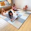 MioTetto Baby Play Mat, Soft Foam Floor Tiles for Kids. Adjustable Interlocking Foam Tiles, Fits with 74x74 Playpen Baby mat for Crawling & Development, Safe & Non-Toxic Playmat for Babies 6-12 Months view 1