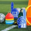 Okuna Outpost Blue Foam Finger - Lightweight Grip & Blue Sports Fan Accessories - Portable Design & Sports Party Favors - Two-Pack & Number One Fan Finger - 17.5 Inch, Pack of 2, Ambidextrous view 2