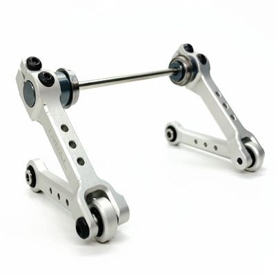 Treal Aluminum 7075 Torsional Sway Bar Set 2pcs for Losi LMT (Silver)