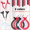 100 Pieces Long Twisting Balloons Latex Modelling Balloons for Art Animal Shape Party Weddings Birthdays Clowns Decorations Party Supplies(Black, Red, White) view 2