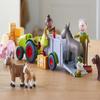 HABA Little Friends Goat Kid - 2" Chunky Plastic Farm Animal Toy Figure view 3