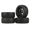 YSIDO 4Pcs 2.95 inch / 75mm 1/14 1/16 Scale Off Road Buggy Tires Wheel for Wltoys 144001 124018 124019 RC Car view 1
