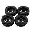 YSIDO 4Pcs 2.95 inch / 75mm 1/14 1/16 Scale Off Road Buggy Tires Wheel for Wltoys 144001 124018 124019 RC Car view 2