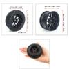 YSIDO 4Pcs 2.95 inch / 75mm 1/14 1/16 Scale Off Road Buggy Tires Wheel for Wltoys 144001 124018 124019 RC Car view 4