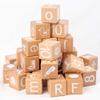 ANWoRLeT Wooden Blocks,28 ABC Building Blocks,Wooden Alphabet Baby Blocks,Counting & Building Block Set,Blocks Toys for 3+ Year Old,1.18inch,Gifts view 1